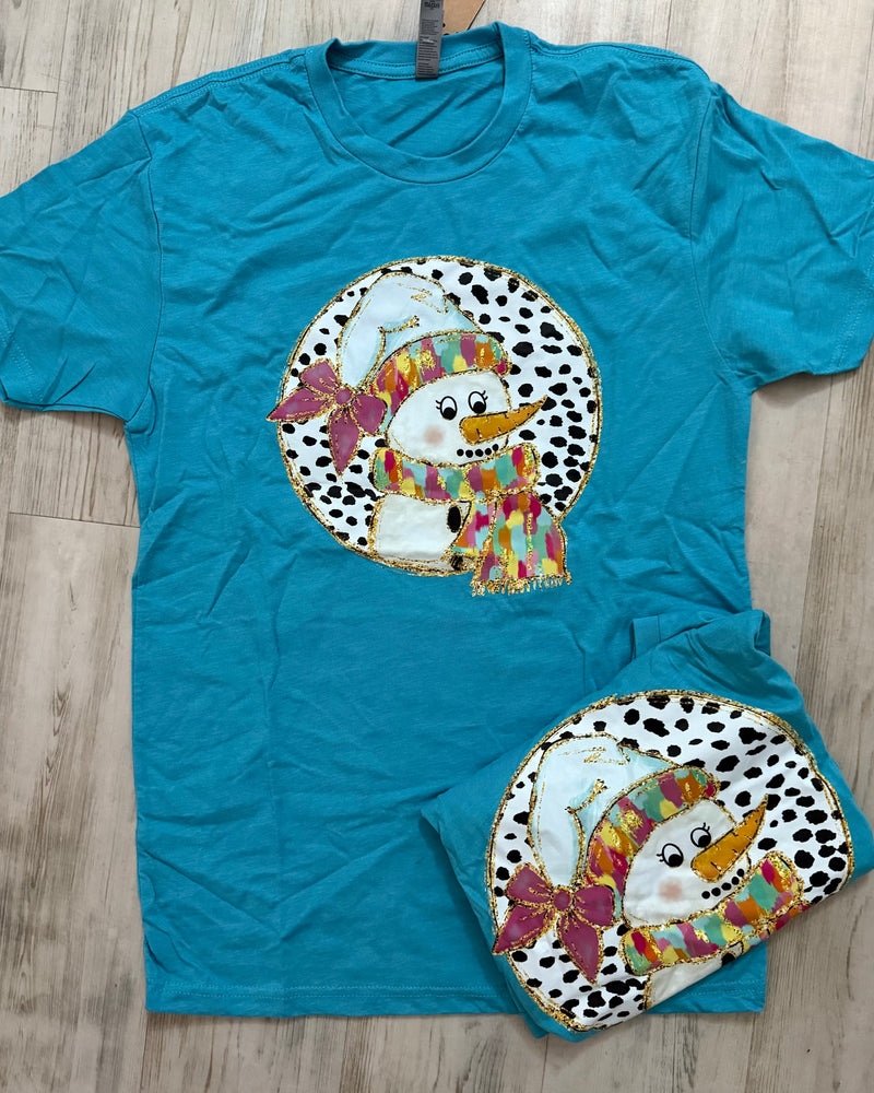 Graphic Miscellaneous (Snowman, Holly Jolly, Nutcrackers, Santa) Christmas T-Shirt Tops