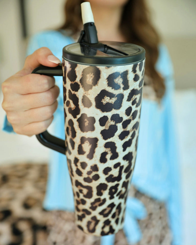 Stainless Screw On Lid Tumblers with Reusable Straws