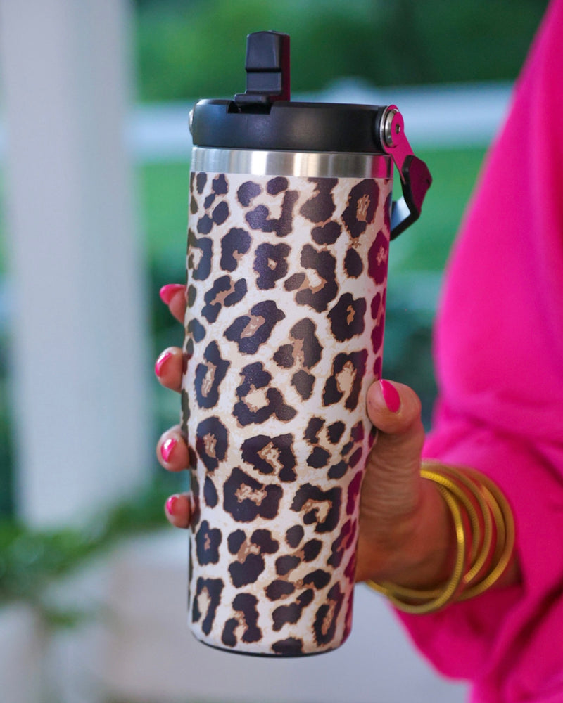 Stainless Screw On Lid Tumblers with Reusable Straws