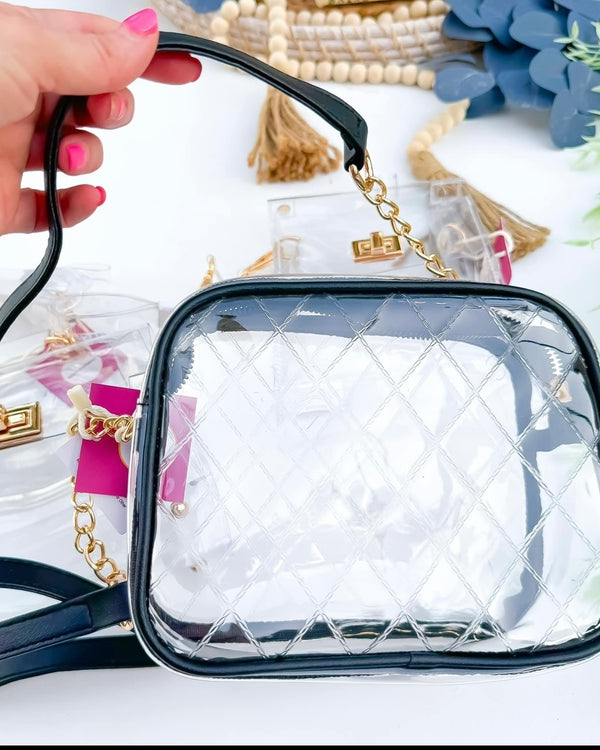 Clear Game Day Concert See Thru Bags Purse