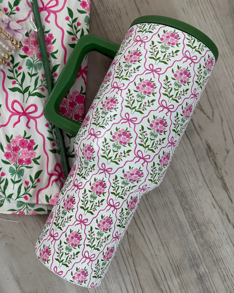 Stainless Screw On Lid Tumblers with Reusable Straws