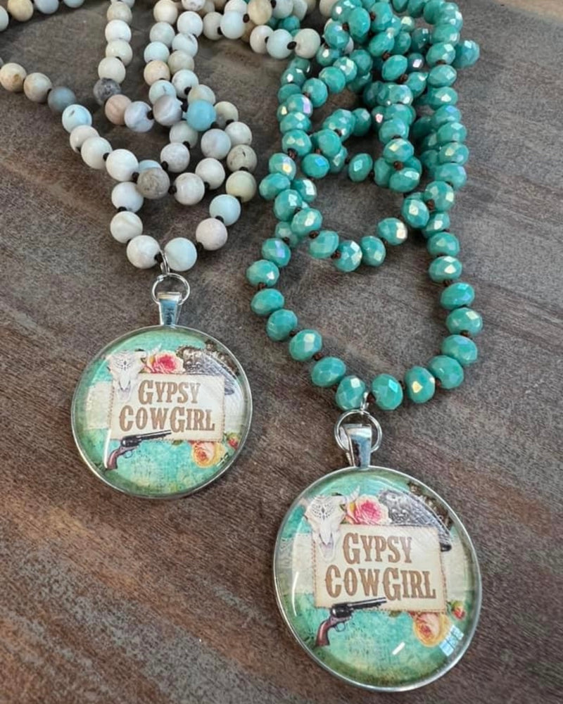 Cowgirl Gypsy Beaded Necklaces