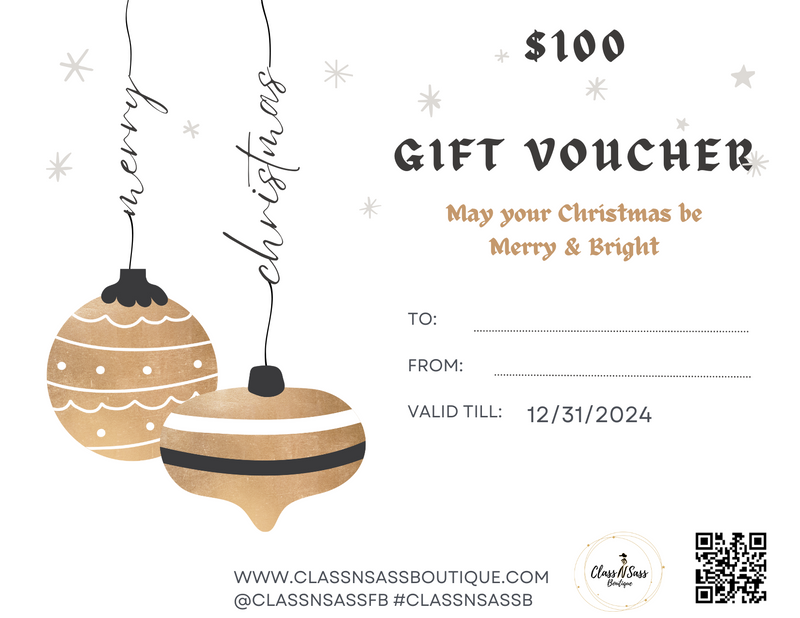 Class N Sass Boutique Gift Card