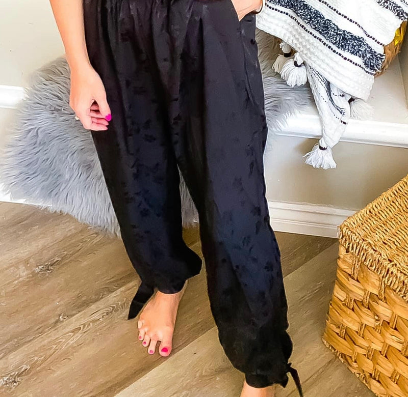 Black Lightweight Spaghetti Strap Sleeveless Jumpsuit